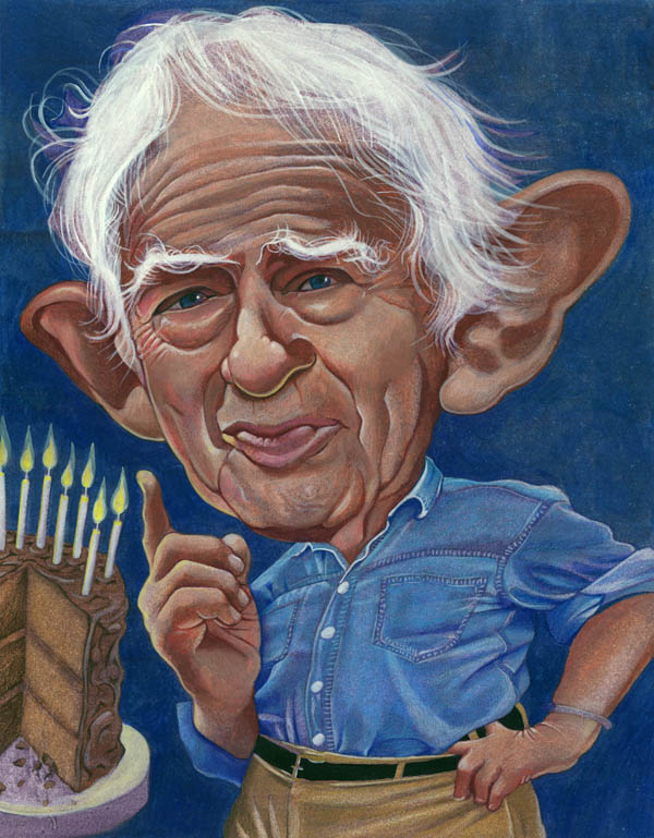 Norman Mailer Art Director: Benjamen Purvis at the Las Vegas Weekly